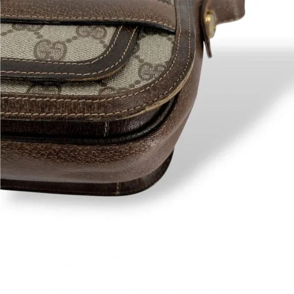 Gucci Beige and Dark Brown Crossbody Bag - Picture 6 of 16